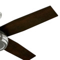 Ceiling Fans | Hunter 59249 52 in. Dempsey Brushed Nickel Ceiling Fan with Remote image number 8