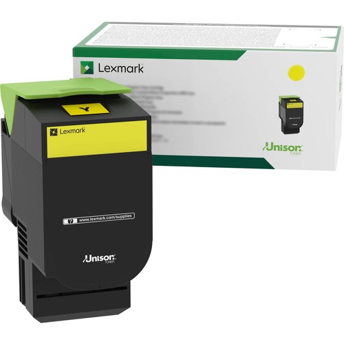 Ink & Toner | Lexmark 70C00YG 70C00YG 1,000 Page-Yield Return Program Toner - Yellow image number 0