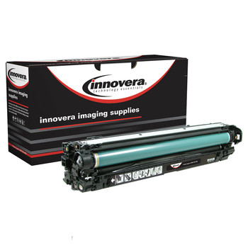 Innovera 13500 Page-Yield, Replacement for HP 650A (CE270A), Remanufactured Toner - Black