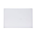 Mothers Day Sale! Save an Extra 10% off your order | Universal UNV43623 36 in. x 24 in. Melamine Dry Erase Board with Anodized Aluminum Frame - White Surface image number 0