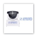 Stamps & Stamp Supplies | ACCUSTAMP2 035575 1.63 in. x 0.5 in. APPROVED Pre-Inked Shutter Stamp - Blue image number 1