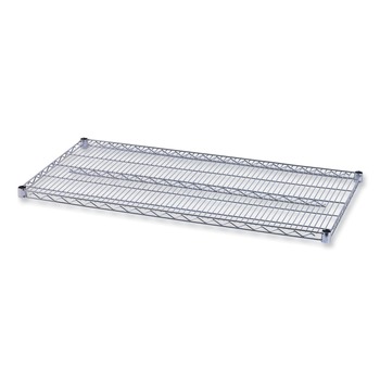 Alera Industrial Wire Shelving 48 in. x 24 in. Extra Wire Shelves - Silver (2-Piece/Carton)
