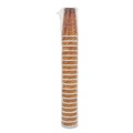 Food Trays, Containers, and Lids | Dart 20U16ESC 20 oz. Fusion Escape Foam Hot/Cold Cups - Brown/Black (500/Carton) image number 1