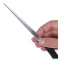  | Westcott 29380 8 in. Serrated Blade Hand Letter Opener - Black image number 2