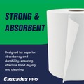 Cleaning & Janitorial Supplies | Cascades PRO H080 7.9 in. x 800 ft. 1-Ply Select Roll Paper Towels - White (6 Rolls/Carton) image number 4