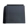 Office Jansan | Universal UNV08116 12-1/4 in. x 10-1/2 in. x 5-1/4 in. Telephone Stand and Message Center - Black image number 2