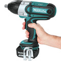 Impact Wrenches | Makita XWT04S1 18V LXT Brushed Lithium-Ion 1/2 in. Cordless Square Drive Impact Wrench Kit (3 Ah) image number 3