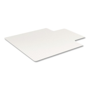 Deflecto 36 in. x 48 in. OceanMat Lipped Carpet Chair Mat - Clear