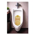 Cleaning & Janitorial Supplies | Boardwalk TSU-P-006I006I-25-AAS80 5.22 oz Vertical Urinal Screen - Summer Sunshine Scent/Yellow (6/Carton) image number 3