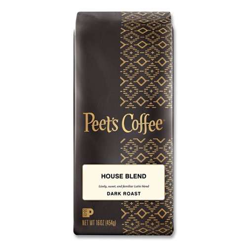 Bulk Savings Pricing 2 | Peet's Coffee & Tea 501619 1 lb. Bag House Blend Ground Bulk Coffee image number 0