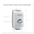 Labor Day Sale! Save $30 off $199! | GOJO Industries 2740-12 4.1 in. x 6 x 10.6 in. 1200 mL TFX Touch-Free Automatic Foam Soap Dispenser - Gray image number 2
