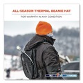 Hats | Ergodyne 16812 N-Ferno 6812 One Size Fits Most Rib Knit Beanie - Black image number 2