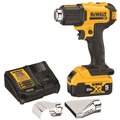 New Year New Savings! Save $25 off $150 | Dewalt DCE530P1 20V MAX Brushed Lithium-Ion Cordless Heat Gun Kit (5 Ah) image number 0
