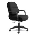 Office & Office Supplies | HON H2092.H.CU10.T 17 in. - 21 in. Seat Height Pillow-Soft 2090 Series Managerial Mid-Back Swivel/Tilt Chair Supports Up to 300 lbs. - Black image number 1