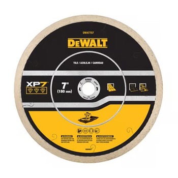 Dewalt 7 in. XP7 Tile Diamond Blades