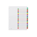 Office Jansan | Avery 11846 Ready Index 11 in. x 8.5 in. 1-Tab 1 to 31 Customizable TOC Dividers - White/Multicolor Tabs (1-Set) image number 4