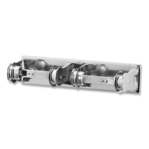 Locking Toilet Tissue Dispenser, 12.38 x 4.5 x 2.75, Chrome Locking Toilet Tissue Dispenser, 12.38 x 4.5 x 2.75, Chrome
