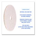 Cleaning & Janitorial Accessories | Boardwalk BWK4017NHE 17 in. Diameter Natural Hog Hair Burnishing Floor Pads - Tan (5/Carton) image number 7