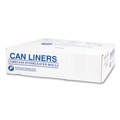 Trash Bags | Inteplast Group S334016N 33 in. x 40 in. 16 mic 33 Gallon High-Density Commercial Can Liners - Clear (250/Carton) image number 4