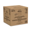 Food Trays, Containers, and Lids | Dart 99HT1R Foam Hinged Removable Hoagie 5.3 in. x 9.8 in. x 3.3 in. Lid Container - White (500/Carton) image number 4