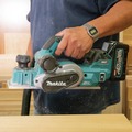 Power Tools | Makita GPK01M1 40V MAX XGT Brushless Lithium-Ion 3-1/4 in. Cordless AWS Capable Planer Kit (4 Ah) image number 12