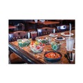 Food Trays, Containers, and Lids | Pactiv Corp. 0CN8071600BL EarthChoice MealMaster 16 oz. Container with Lid - Black/Clear (252/Carton) image number 5