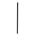 Food Service | Boardwalk BWKPPRSTRWBLIW 7.75 in. Wrapped Jumbo Paper Straws - Black (1280/Carton) image number 2
