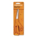 Craft Supplies | Fiskars 1069757 11.13 in. Long 9 in. Cut Length Dressmaker Shears - Orange Handle image number 3