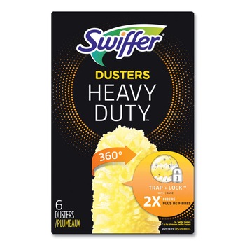 DUSTERS | Swiffer 21620BX Heavy Duty Dust Lock Fiber Dusters Refill (6/Box)