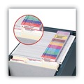Office Jansan | Smead 64910 Viewables 3.5 in. Wide 1/3-Cut Complete Bulk Pack Refill Hanging Folder Tabs and Labels - Assorted Colors (1/Box) image number 4