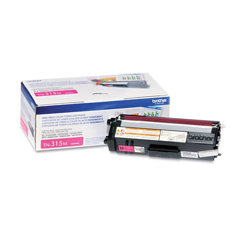 Ink & Toner | Brother TN315M 3500 Page High-Yield Toner - Magenta image number 0