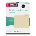 Office Jansan | Smead 10333 Interior File Folders with 1/3-Cut Right Tabs - Letter, Manila (100/Box) image number 5