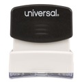  | Universal UNV10065 POSTED Pre-Inked One-Color Message Stamp - Red image number 1