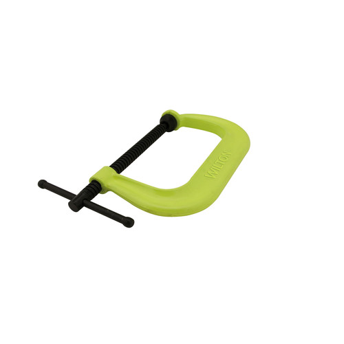 Clamps | Wilton 14300 400 Series 2-1/8 in. Jaw Capacity Hi-Vis Safety C-Clamp image number 0