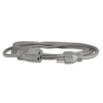  | Innovera IVR72209 13 Amps 9 ft. Heavy-Duty Indoor Extension Cord - Gray