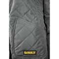Heated Jackets | Dewalt DCHJ084CD1-M 20V MAX Li-Ion Charcoal Women's Flannel Lined Diamond Quilted Heated Jacket Kit - Medium image number 2