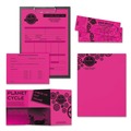 Office Jansan | Astrobrights 22681 8.5 in. x 11 in. 24 lbs. Color Paper - Fireball Fuchsia (500/Ream) image number 2