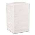 Paper Towels and Napkins | Georgia Pacific Professional 96019 9 1/2 in. x 9 1/2 in. Single-Ply Beverage Napkins - White (4000/Carton) image number 6