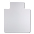  | Alera CM2E232ALEPL 45 x 53 All Day Use Non-Studded Chair Mat for Hard Floors - Clear image number 1