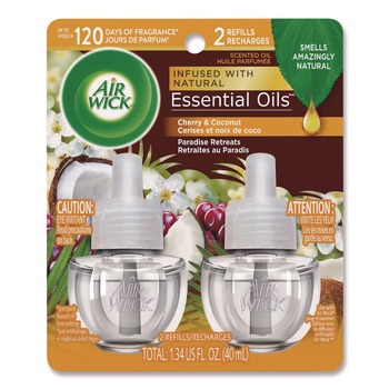 Air Wick 0.67 oz. Scented Oil Refills - Paradise Retreat (2/Pack)