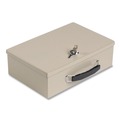 Storage Accessories | SteelMaster 221614003 4 in. x 12.75 in. x 8.25 in. 1-Compartment Fire Retardant Cash/Security Box - Sand image number 3