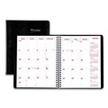 Office Jansan | Brownline CB1200.BLK 14-Month: Dec 2025 to Jan 2027 8.88 in. x 7.13 in. Essential Collection Ruled Monthly Planner - Black Cover image number 0