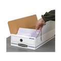  | Bankers Box 00006 Liberty 9 in. x 24 in. x 6.38 in. Check and Form Boxes - White/Blue (12/Carton) image number 6