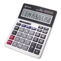  | Innovera IVR15968 Dual Power 8 Digit LCD Display Cordless Profit Analyzer Calculator image number 0