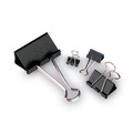 Mothers Day Sale! Save an Extra 10% off your order | ACCO A7072010A Mini Binder Clips - Black/Silver (1 Dozen) image number 1