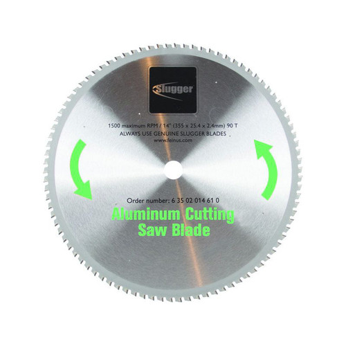 Circular Saw Accessories | Fein 63502014610 Slugger 14 in. Aluminum Cutting Saw Blade image number 0