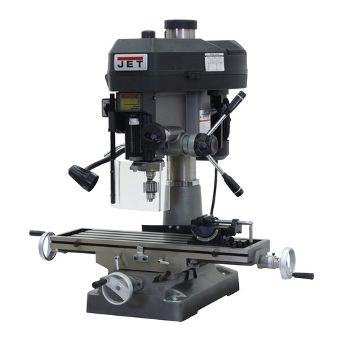 JET 350401 115V/ 230V Variable Speed 2 HP 1/2 in. Corded MIll Drill with ACU-RITE 203 DRO image number 0