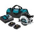Circular Saws | Factory Reconditioned Makita XSH04RB-R 18V LXT Brushless Lithium-Ion Sub-Compact 6-1/2 in. Circular Saw Kit (2 Ah) image number 0