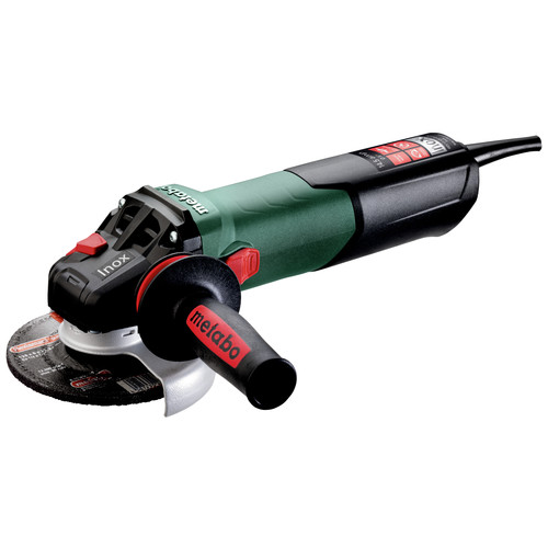 Angle Grinders | Metabo 600517420 WEV 17-125 Quick Inox 14.5 Amp 2,000 - 7,600 RPM Variable Speed 4.5 in. / 5 in. Corded Angle Grinder with Lock-on image number 0