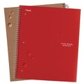 Office Jansan | Five Star 06208 11 in. x 8.5 in. 5-Subject Medium/College Rule Wirebound Notebook with 8 Pockets - Assorted Cover (200 Sheets) image number 1